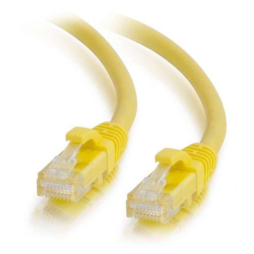 C2G C2G 04009 Cat6 Cable - Snagless Unshielded Ethernet Network Patch Cable, Yellow (6 Feet, 1.82 Meters)