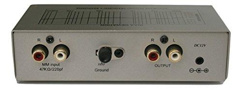 TEC Technolink TC-750LC Audiophile RIAA Phono Preamp with Output Level Control, 85dB S/N; Black or Silver, Your Choice (Silver)