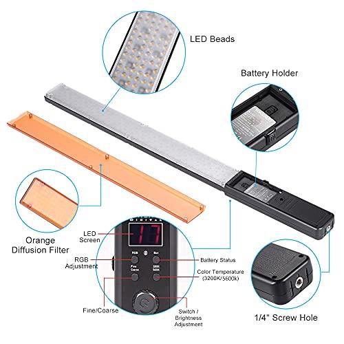 YONGNUO YONGNUO YN360 Handheld LED Video Light 3200k 5500k RGB Colorful Stick Professional Photo LED Stick