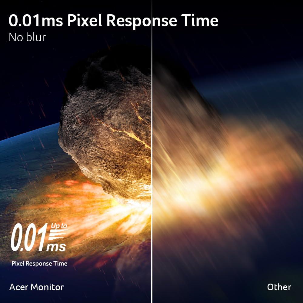 acer acer Predator X32 X3 | 31.5\" UHD 3840 x 2160 OLED Gaming Monitor | AMD FreeSync Premium Pro | 480Hz at 1920 x 1080 (DFR) | Up to 0.01ms | 1000nits @ HDR 3% | USB Type-C, 1 x DP 1.4 & 2 x HDMI 2.1