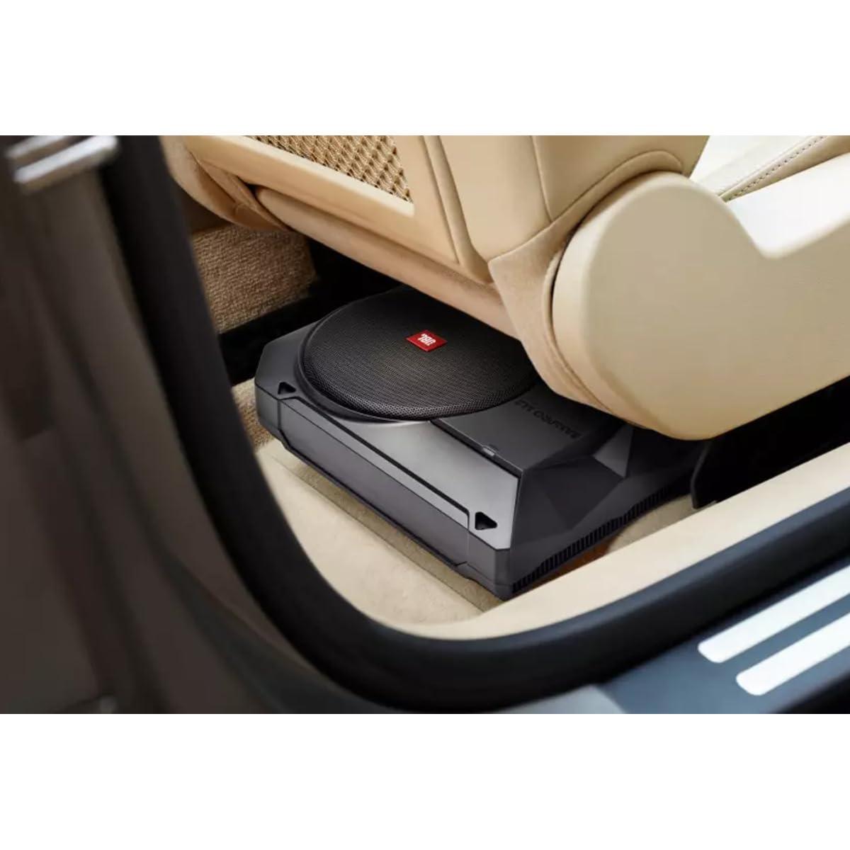 JBL JBL BassPro SL2 Active Underseat Car Subwoofer with Built in Amplifier - Under Seat 8\'\' 125 Watt Power Amplifier