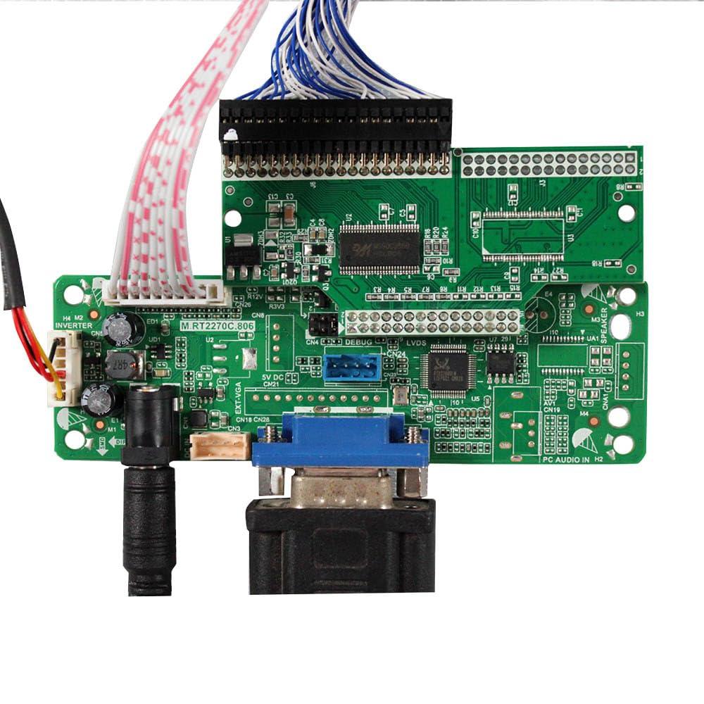 FanyiTek FanyiTek 10.4 inch 640x480 G104V1-T03 IPS LCD Screen and VGA 31 pins Controller Board RT2270C-806