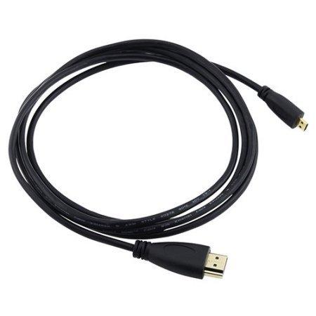 Synergy Digital Olympus Pen E-PL8 Digital Camera AV/HDMI Cable 5 Foot High Definition Micro HDMI (Type D) to HDMI (Type A) Cable