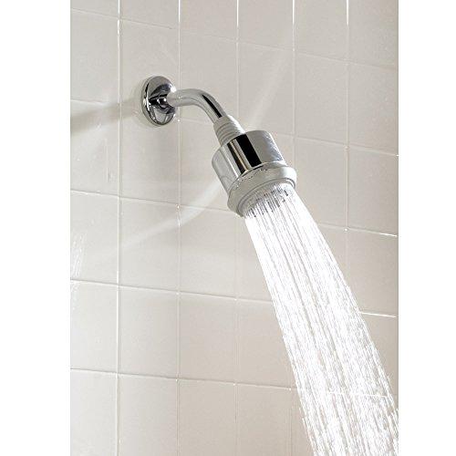hansgrohe hansgrohe Clubmaster 4-inch Easy Clean Easy Install Showerhead Modern 3-Spray Full, Pulsating Massage, Soft spray with QuickClean in Polished Nickel, 28496831