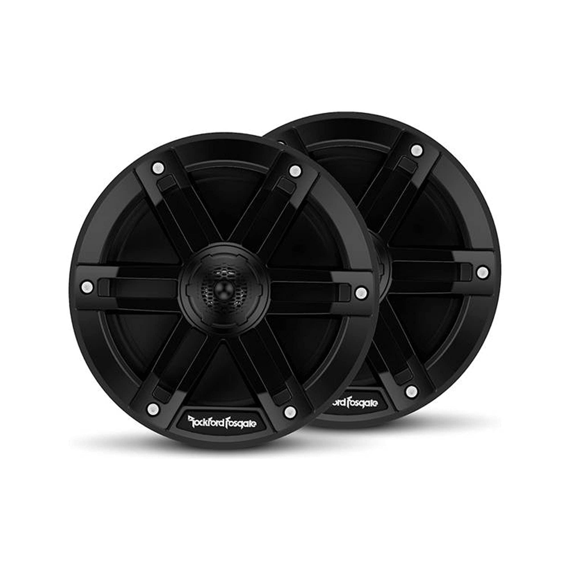 Rockford Fosgate Rockford Fosgate M0-65B 6.5 Marine 2-Way System with RZR14-FSE 6.5" Front Speaker Enclosures Compatible with Select 14+ RZR Models