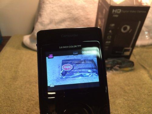 Emerson Hd Digital Video Camcorder 720p with USB Flip up for Easy Transfer