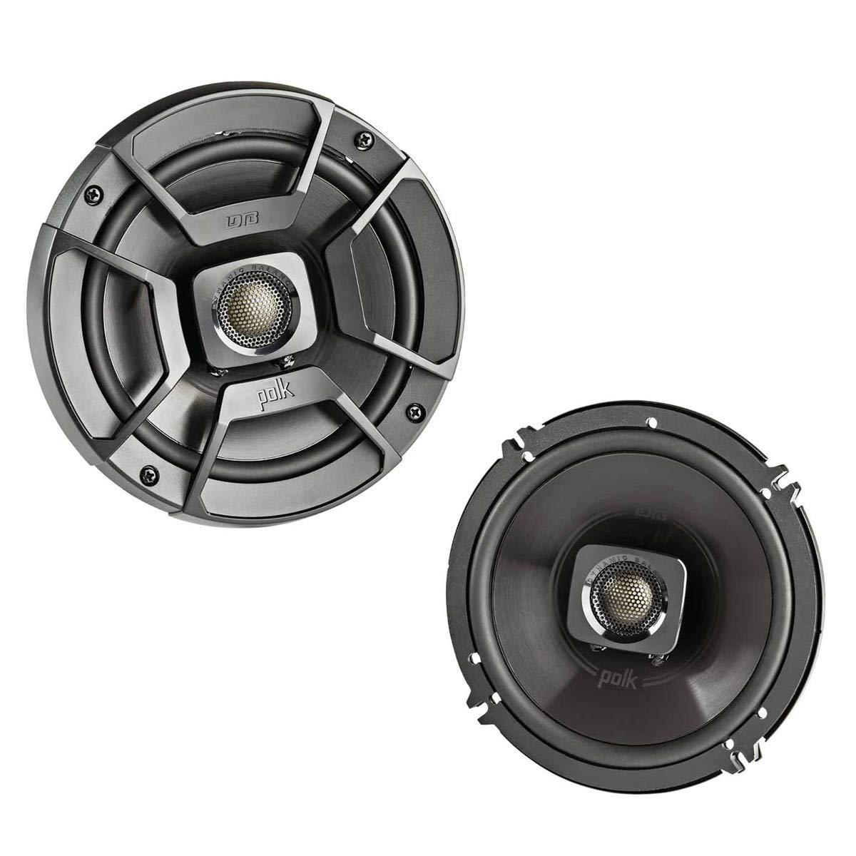 Polk Audio Polk Audio DB6502 6.5" 2-Way Component & DB652 6.5" Coaxial Car & Marine Speakers Bundle