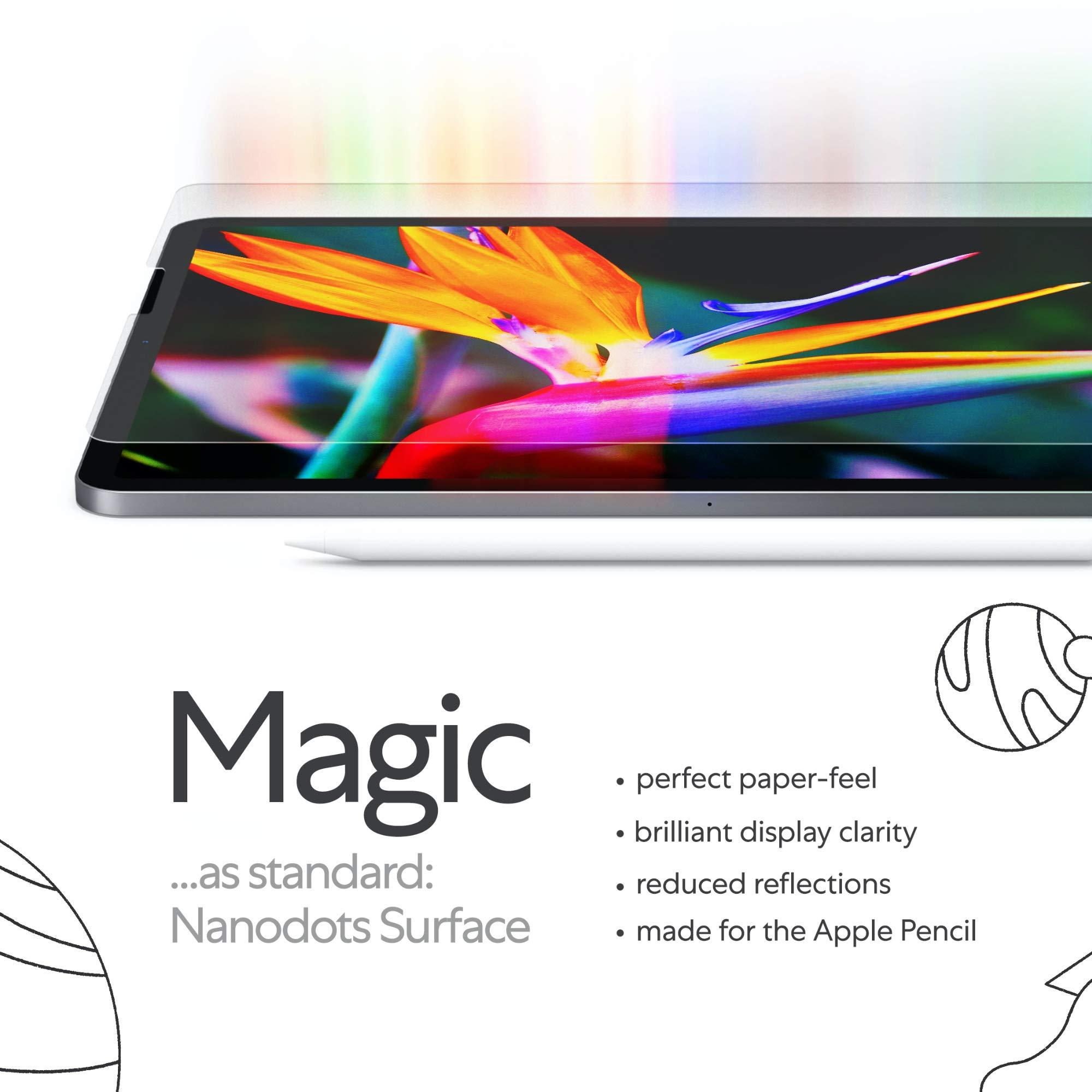 Paperlike Paperlike 2.0 (Previous Model) for iPad Pro 11" (2020/21/22) & iPad Air 10.9" (2020/22) - Screen Protector for Drawing and Writing like on Paper