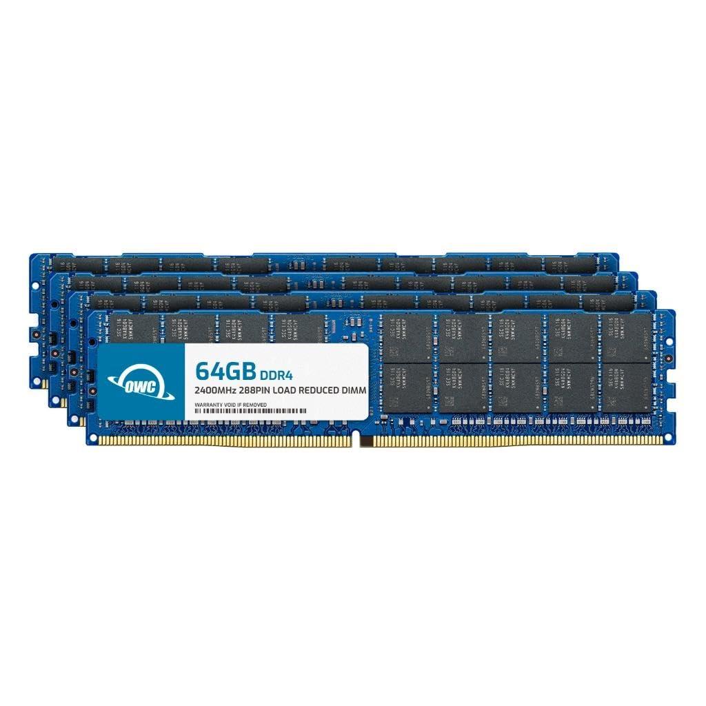 OWC OWC 256GB (4x64GB) DDR4 2400 PC4-19200 CL17 4Rx4 288-pin 1.2V ECC Load Reduced LRDIMM Memory RAM Module Upgrade Kit Compatible with Cisco UCS B420 M4 C460 M4 (DDR4)