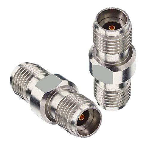 onelinkmore onelinkmore 2.92mm Precision Microwave Connector SMA Female Stainless Steel SMA Type Connector DC-40GHz 50Ohm Millimeter Connector Suit for 5G Wireless Communication
