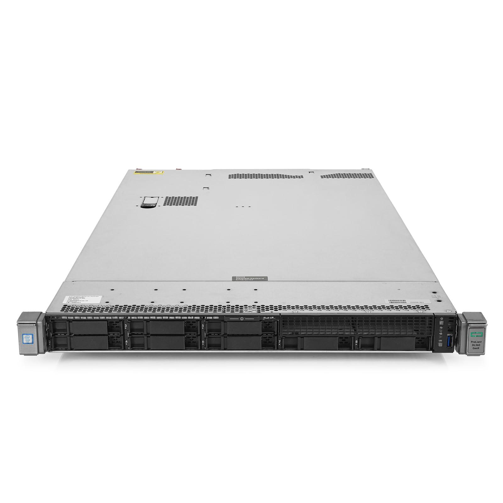 HP HP ProLiant DL360 G9 Server 2.00Ghz 28-Core 256GB RAM 2X 960GB SSD 6X 1.2TB (Renewed)