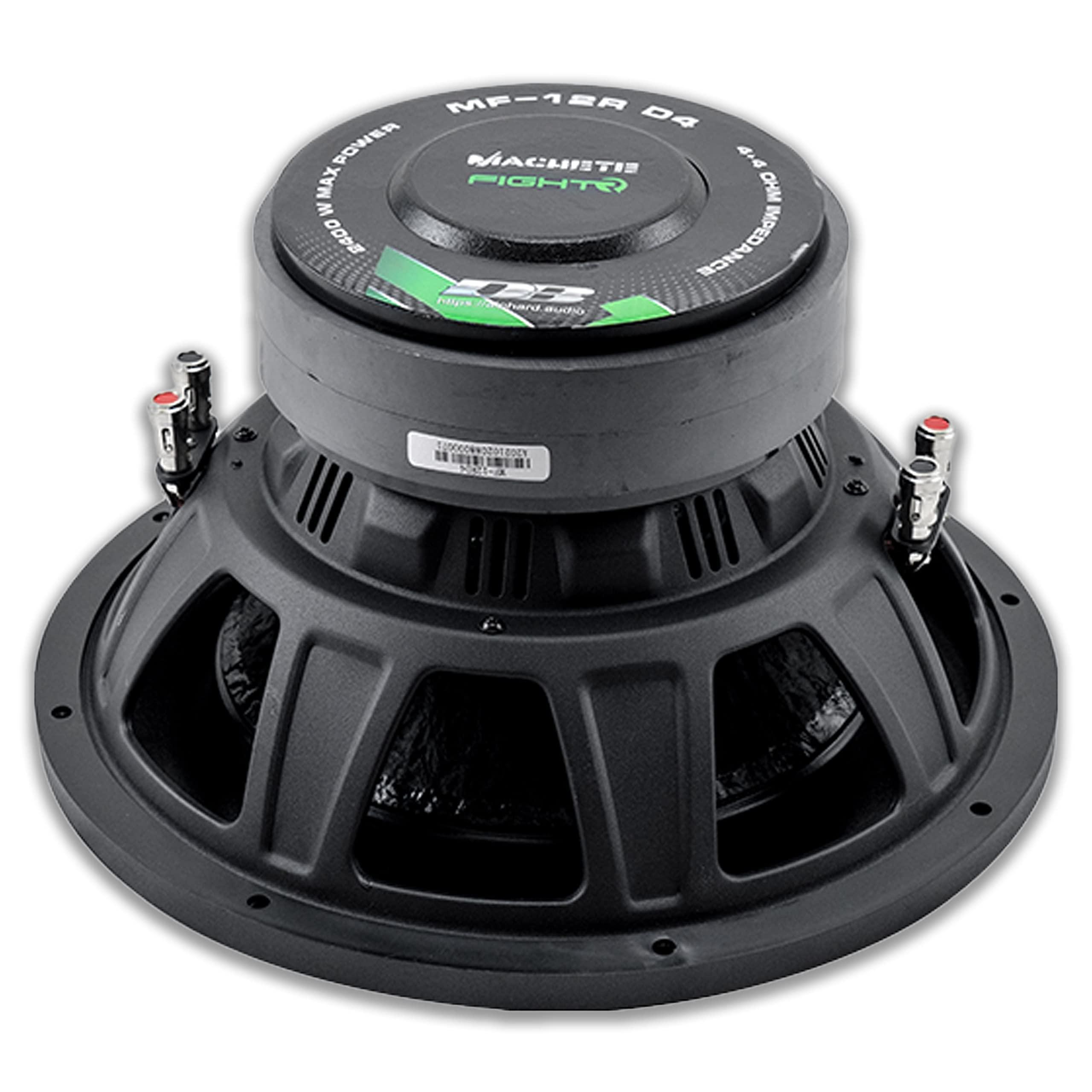 Deaf Bonce Deaf Bonce Machete 12" 2400W 4+4 Ohm Dual Voice Coil Subwoofer MF-12R D4