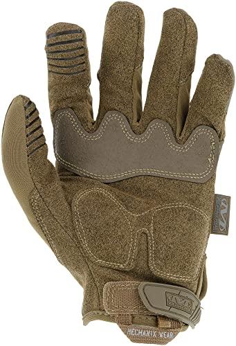 Mechanix Wear Mechanix Wear: M-Pact Tactical Gloves with Secure Fit, Touchscreen Capable Safety Gloves for Men, Work Gloves with Impact Protection and Vibration Absorption (Brown, Medium)