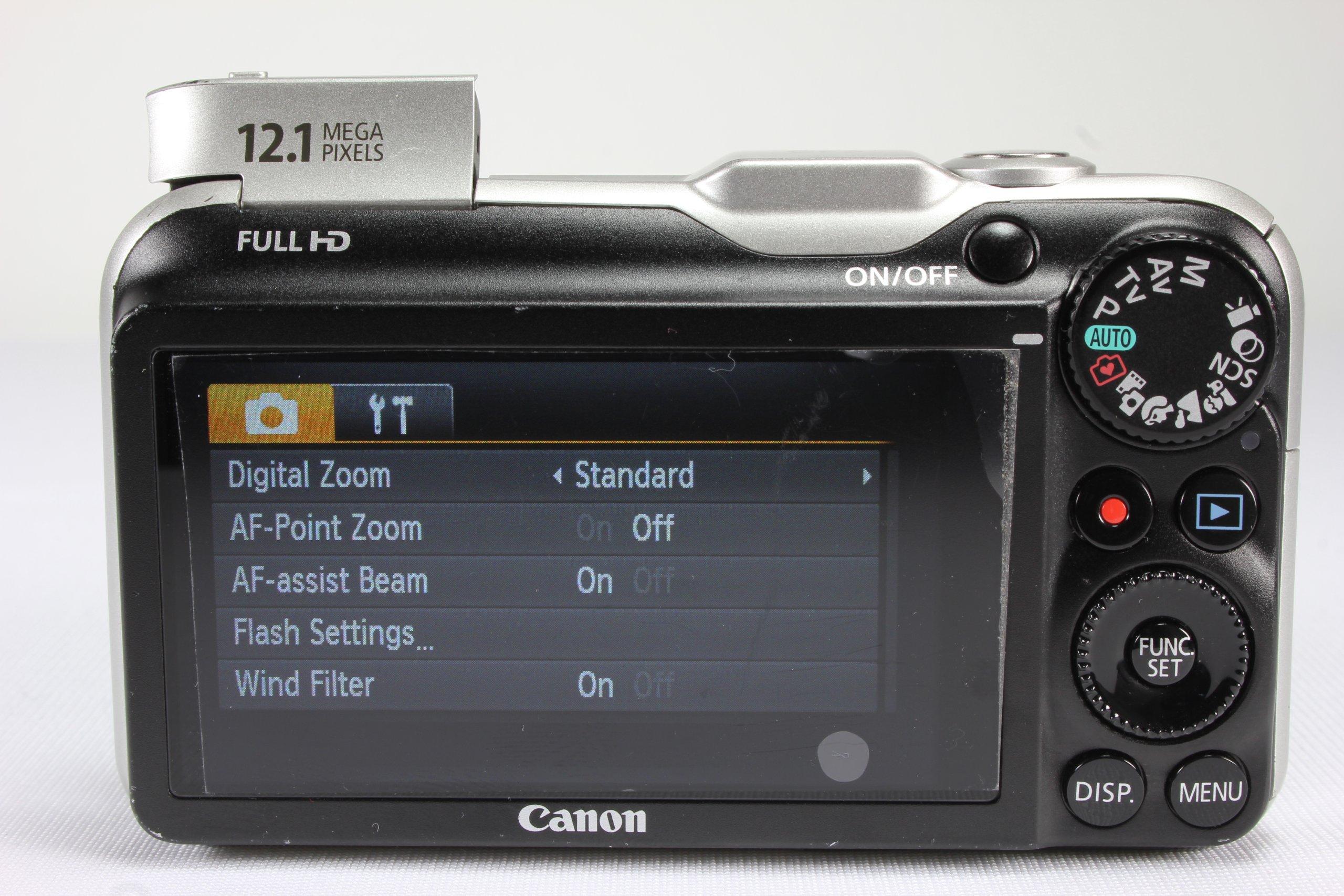 Canon Canon PowerShot SX230 HS 12.1 MP CMOS Digital Camera with 14x Image Stabilized Zoom 28mm Wide-Angle Lens and 1080p Full-HD Video (Black) (OLD MODEL) (Renewed)