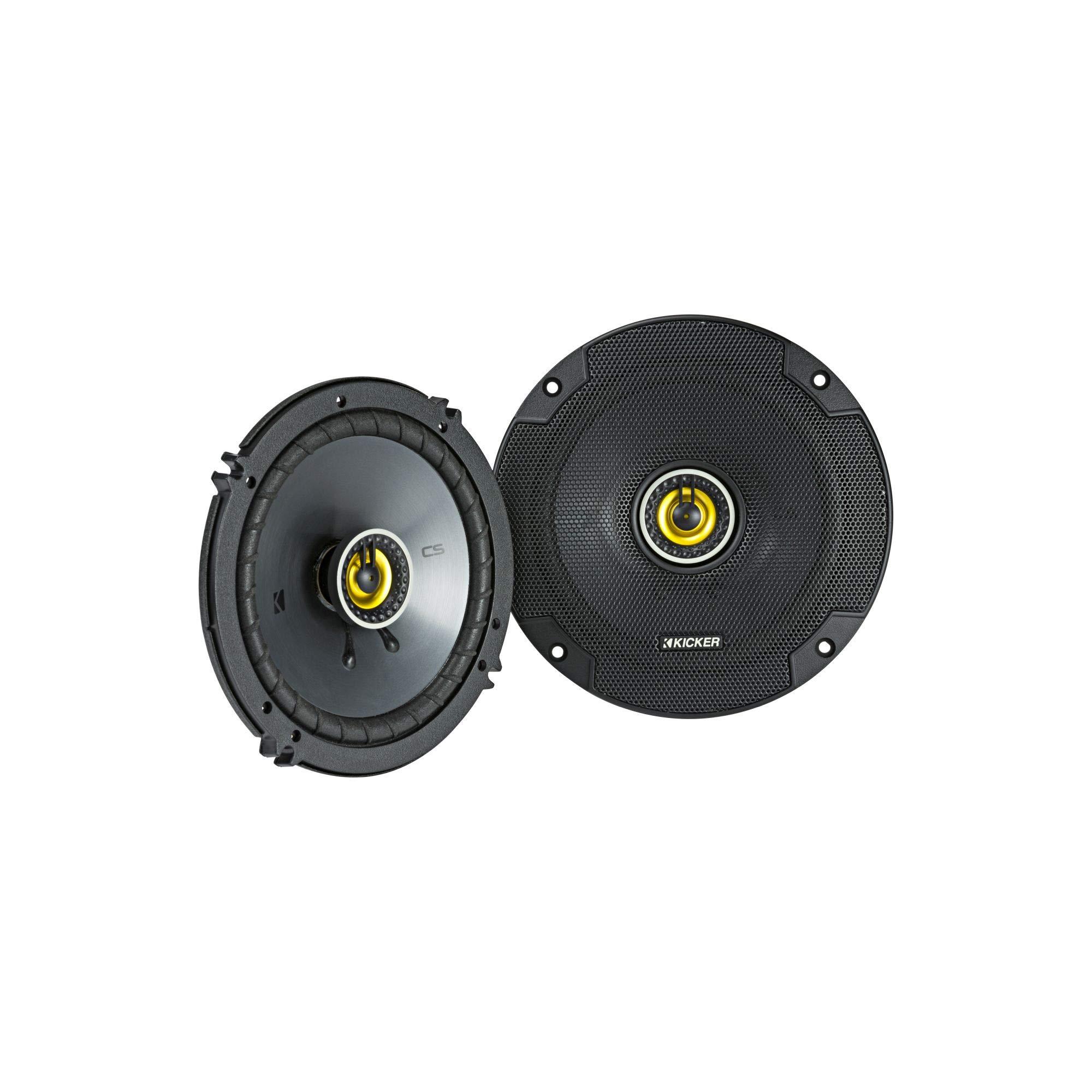 KICKER Kicker 46CSC6934 CS-Series CSC693 6x9-Inch (160x230mm) 3-Way Speakers w/ 46CSC654 6.5" Coaxial Bundle