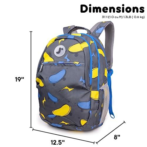 J World New York J World New York Cornelia School Backpack for Kids. Cute Womens Laptop Bookbag, Liteboard, One Size