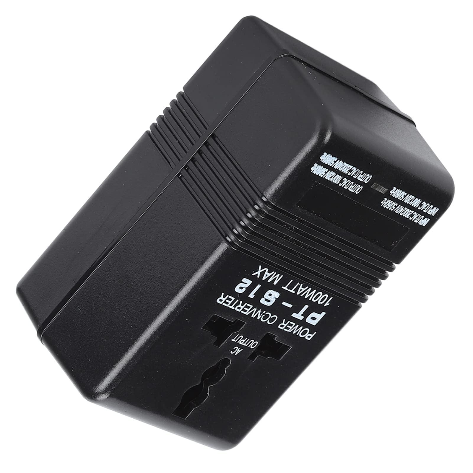 Yosoo Voltage Converter AC 100v to 240v Step Up Power Adapter Transformer 100w Suitable for Traveling