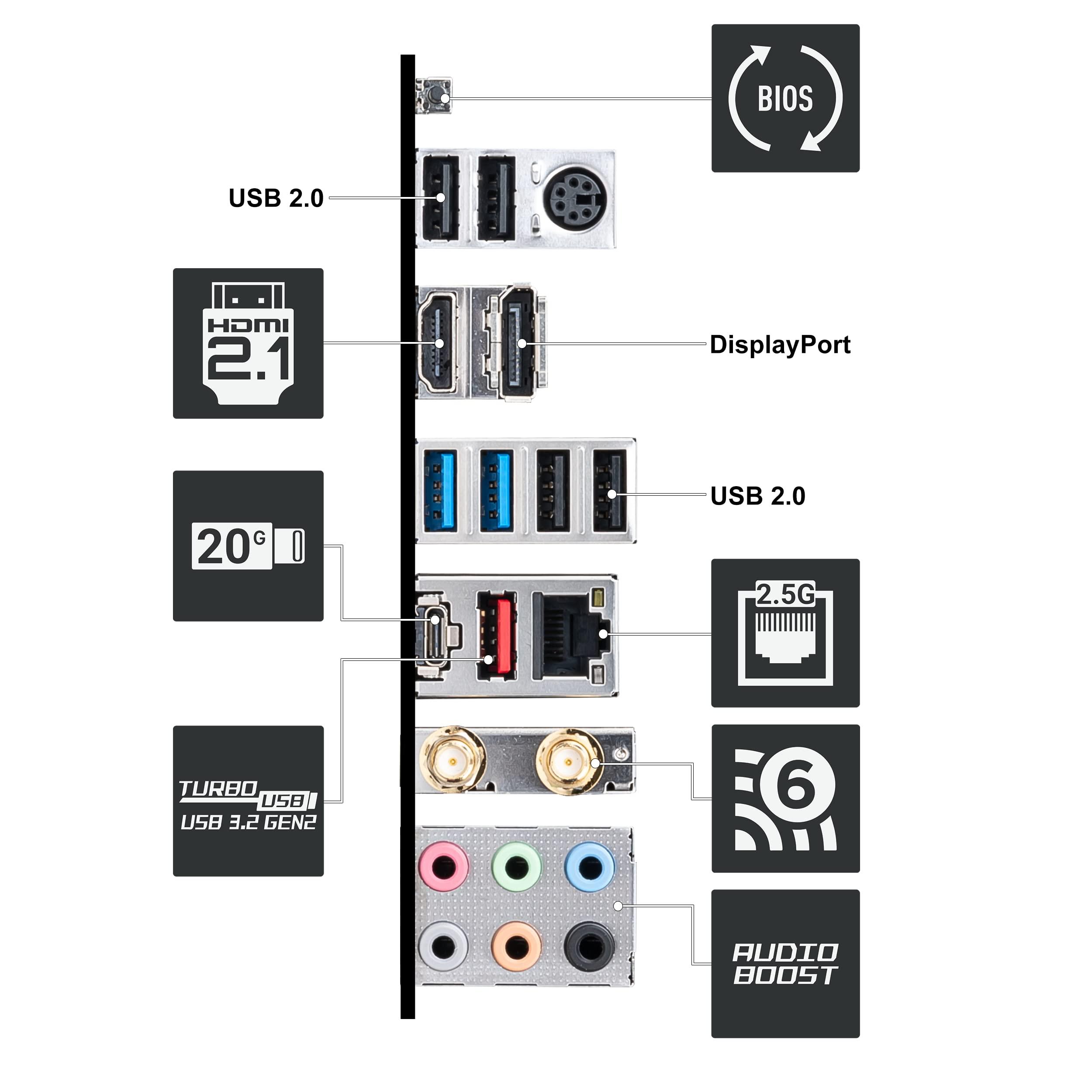 MSI MSI PRO Z690-A WIFI DDR4 motherboard Intel Z690 ATX
