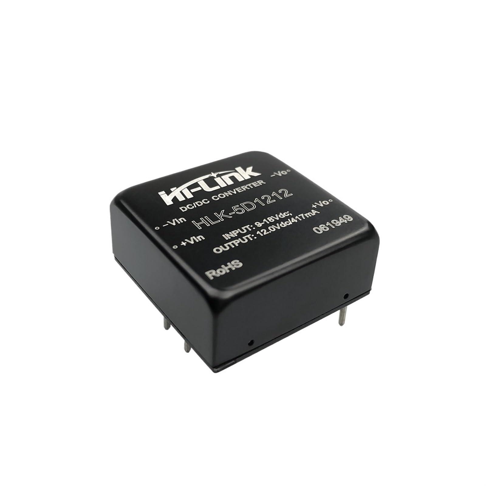 OSCWAZZS OSCWAZZS VRB1212YMD-5WR3 Sngle Output 12Vdc to 12V 420ma 5W DC DC Power Module HLK-5D1212 9-18V