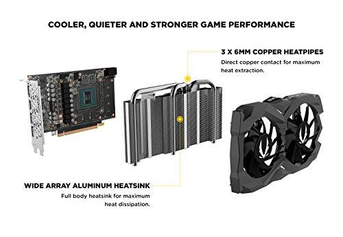 ZOTAC ZOTAC GeForce GTX 1660 Super 6GB GDDR6 192-bit Gaming Graphics Card, Super Compact, ZT-T16620F-10L