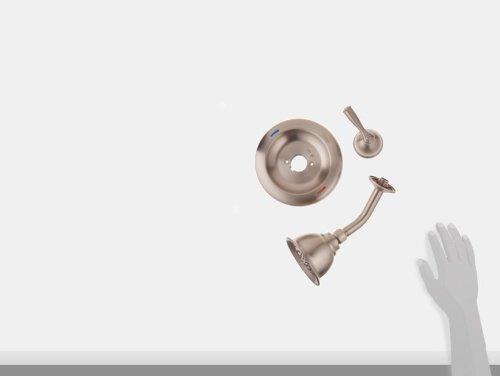 Moen Moen 82910SRN Single Handle Posi-Temp Tub and Shower Valve Trim, Spot Resist Brushed Nickel