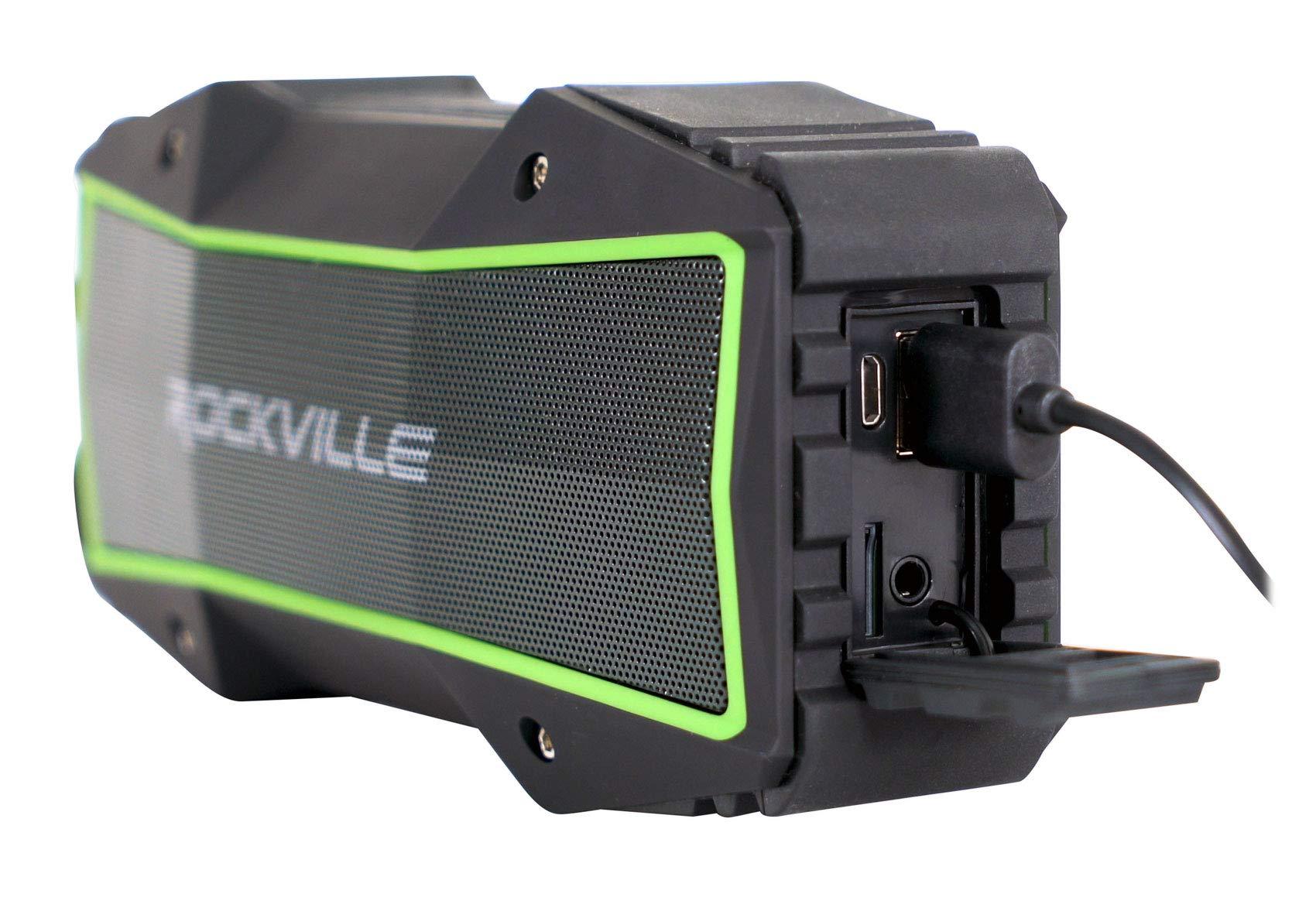 Rockville Rockville Rock Everywhere 15W Portable Bluetooth Speaker, IPX6 Splashproof, TWS Linking, Long Battery Life, for Outdoor and Indoor Use
