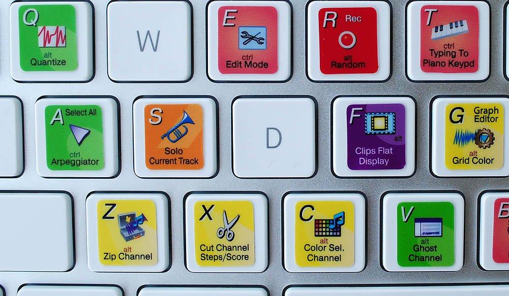 Online-Welcome New FL Studio Keyboard Stickers Hight Quality Laminated MATT for Computer Laptop