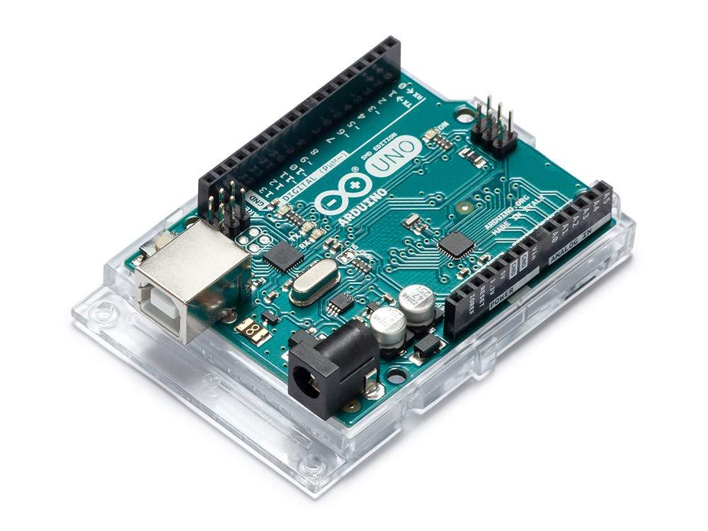 Arduino Arduino Uno Rev3 SMD Microcontroller Board [A000073] ATmega328P, 16MHz, 32KB Flash, USB & PWM Support, Ideal for DIY Projects, STEM Learning, Robotics, and Prototyping