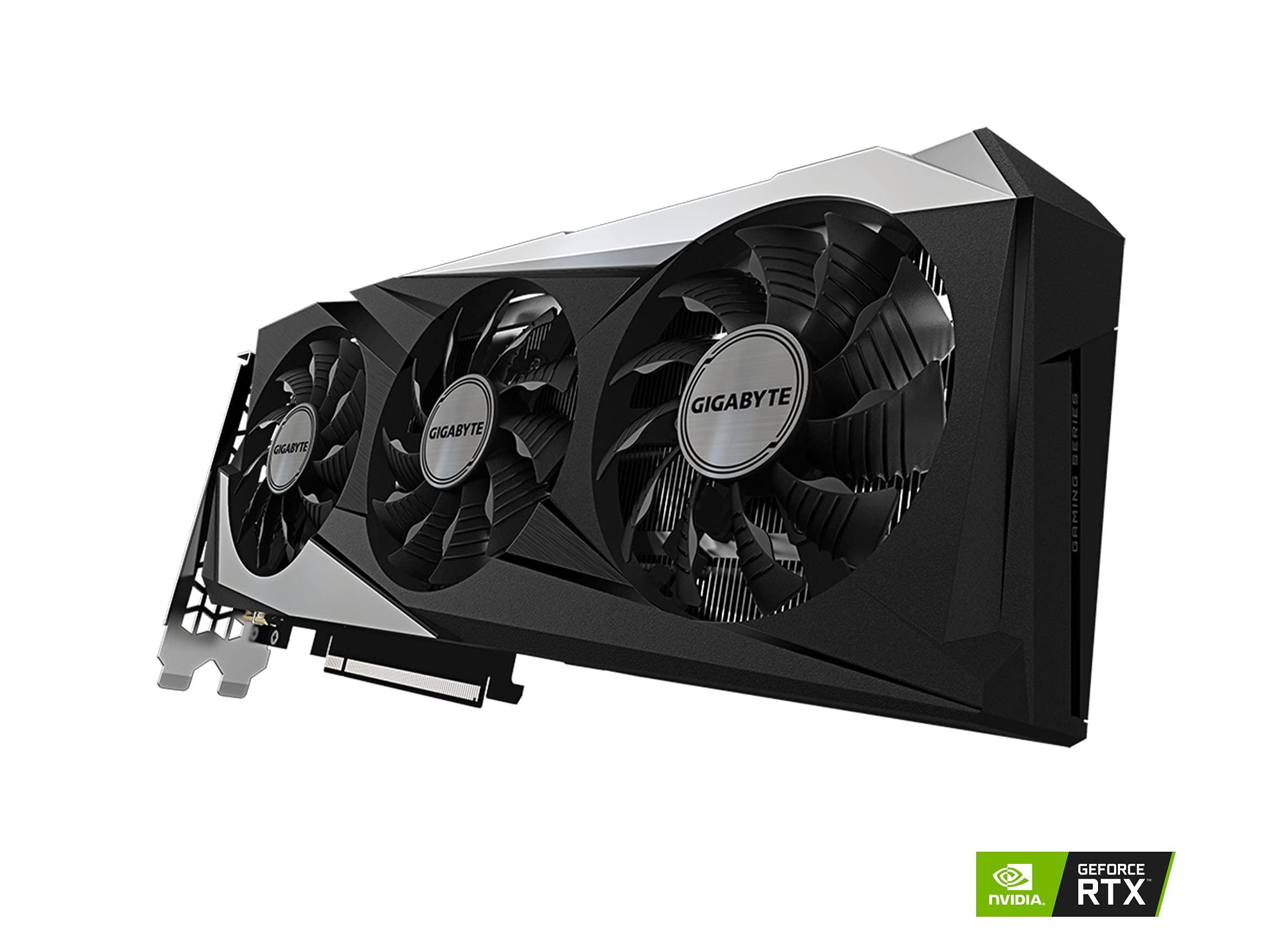 GIGABYTE GIGABYTE GeForce RTX 3060 Ti Gaming OC 8G (REV2.0) Graphics Card, 3X WINDFORCE Fans, LHR, 8GB 256-bit GDDR6, GV-N306TGAMING OC-8GD REV2.0 Video Card