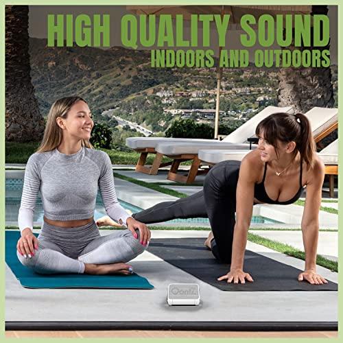 Cambridge Soundworks Cambridge Soundworks OontZ Angle Solo Bluetooth Portable Speaker, Compact Size, Surprisingly Loud Volume & Bass, 100 Foot Wireless Range, IPX5, Perfect Travel Speaker, Bluetooth Speakers (White)