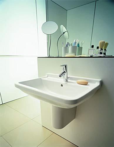 Duravit Duravit 0300550000 Starck 3 Bathroom Sink with Faucet Hole and Overflow White