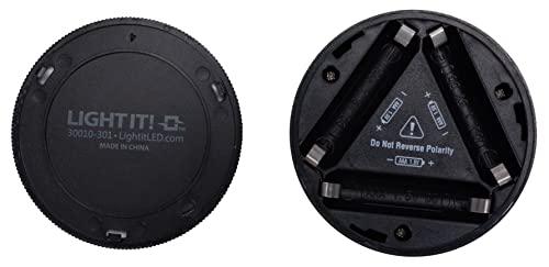 LIGHT IT! LIGHT IT! By Fulcrum, 30010-301 Stick-On Light, Silver, 3 Pack