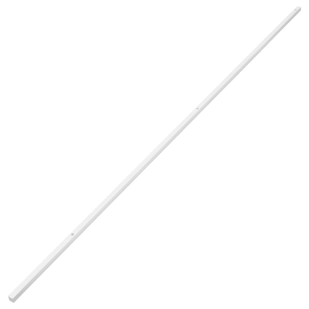 vidaXL vidaXL PVC Cable Trunking Management Cord Hider - White, Cuttable, Paintable, 30 Channels for Organizing Office Wires