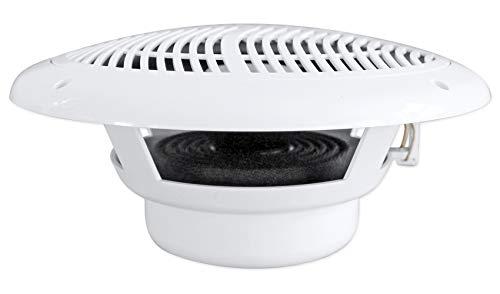 Rockville Rockville Rmc80w Pair 8 Inch 800 Watt Waterproof Marine Boat Speakers 2-Way White