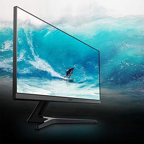 SAMSUNG SAMSUNG 24" FHD Monitor with Bezel-LESS Design - LS24R350FHNXZA, Dark Blue Gray