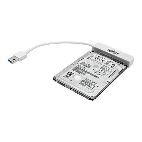 Tripp Lite Tripp Lite 6in USB 3.0 SuperSpeed to SATA III Adapter Cable w/ UASP, 2.5in SATA Hard Drives, White (U338-06N-SATA-W)
