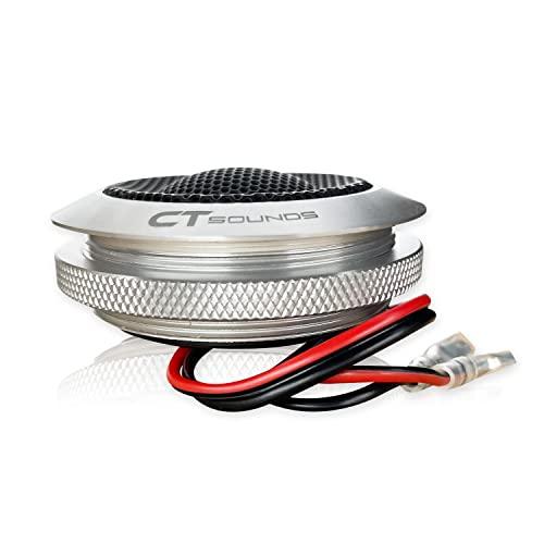 CT Sounds CT Sounds Meso 25mm 100 Watt Flush-Mount Premium Silk-Dome Tweeters, Pair