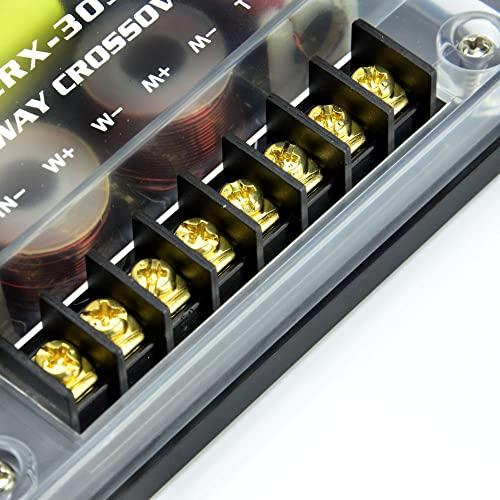 Audiopipe Audiopipe 3 Way Crossover CRX-303 300 Watts Passive Crossover Car Audio 4 Ohm