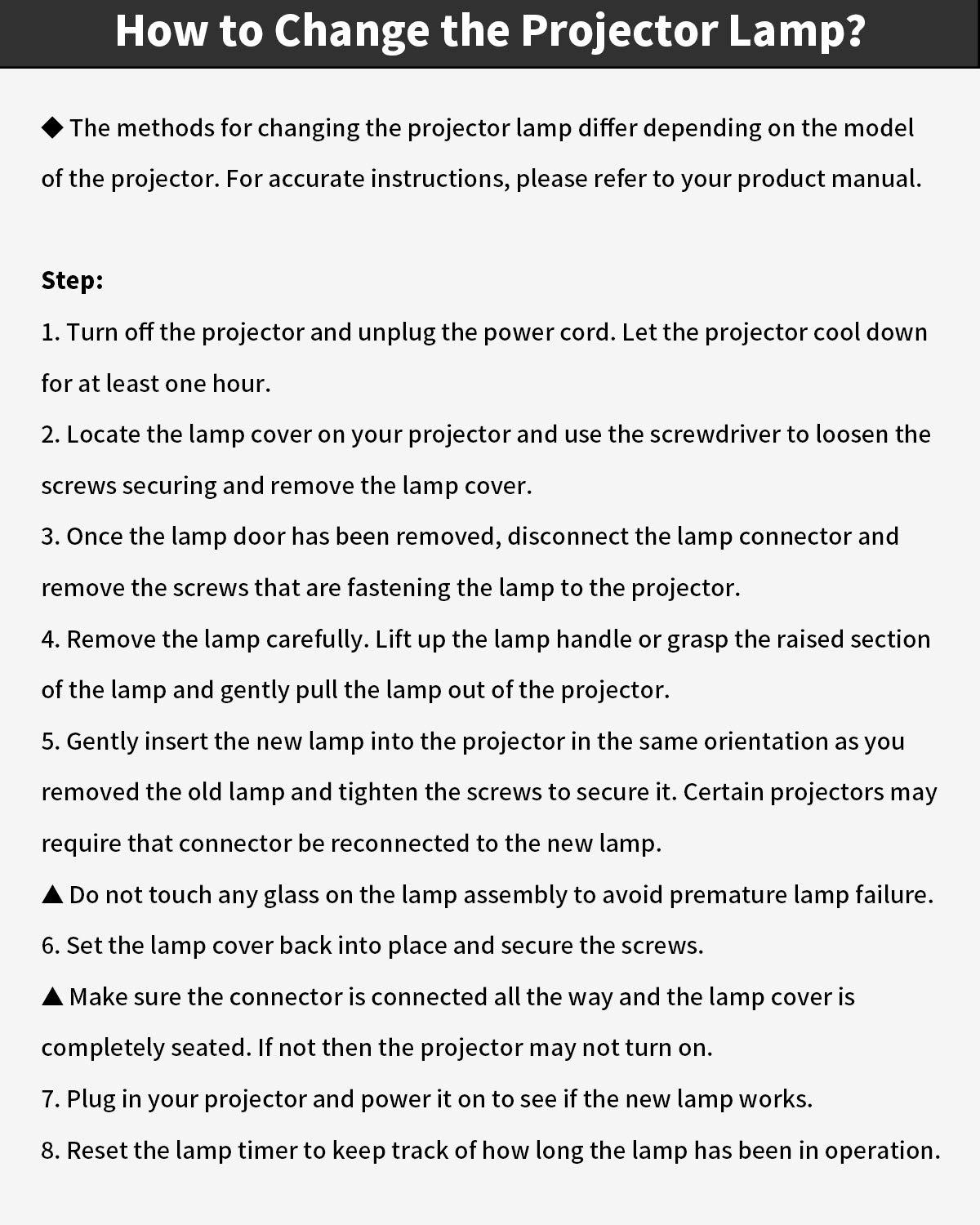 KOSRAE KOSRAE ET-LAV400 Projector Lamp Bulb for PANASONIC PT-VW540 PT-VX600 PT-VZ580 PT-VZ570 PT-VZ575N ReplacementEconomical