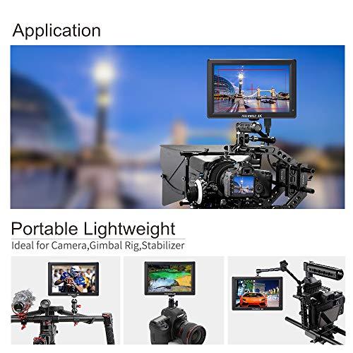 FEELWORLD FEELWORLD T756 7 Inch 4K HDMI Full HD 1920x1200 IPS On Camera Field Monitor