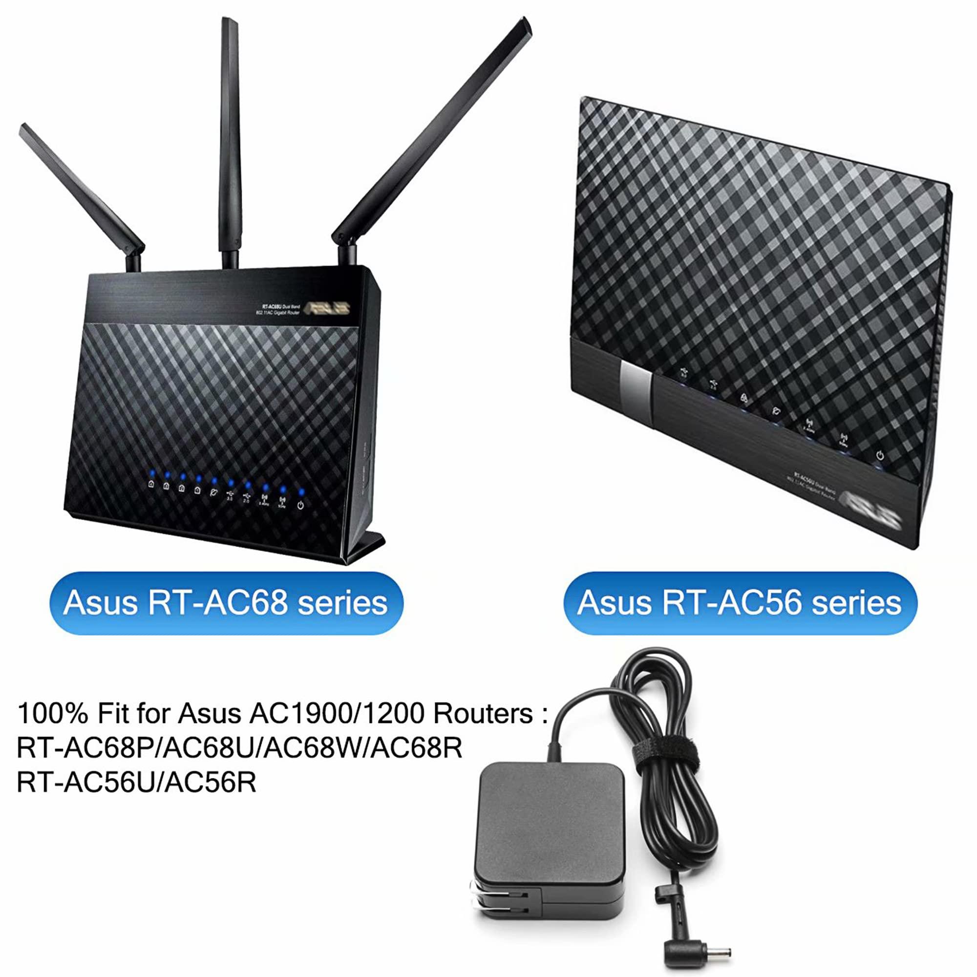 ASUS ASUS Wireless AC1900 Dual-Band Gigabit Wireless Router (RT-AC68P) (Renewed)