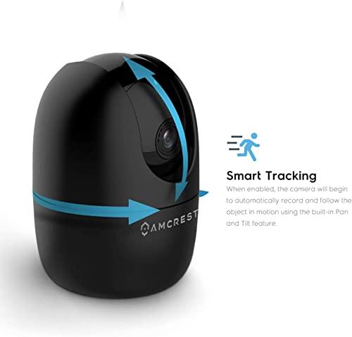 Amcrest Amcrest 1080P WiFi Camera Indoor, Nanny Cam, Dog Camera, Sound & Baby Monitor, Human & Pet Detection, Motion-Tracking, 2.4Ghz Only, Pan/Tilt Wireless IP Camera, Night Vision, Smart Home ASH21-B