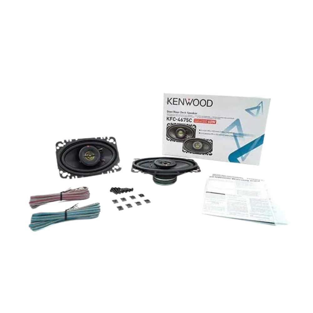 Kenwood KENWOOD - KFC-4675 - 60W, 4"x6" 2-way Flush Mount Speaker