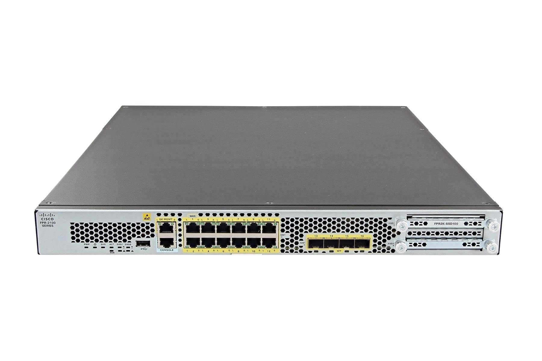 Cisco Cisco FPR2110-NGFW-K9 Firepower 2110 NGFW Security Firewall Appliance (Renewed)