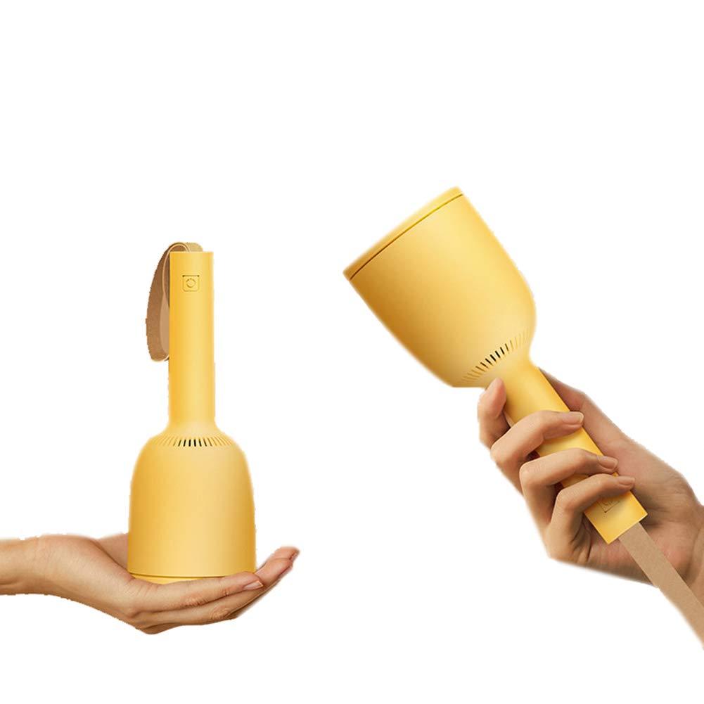 TEmkin TEmkin Handheld Vacuums Cordless Handheld Vacuum Cleaner Mini Portable Desktop Vacuum Cleaner for Keyboard Laptop Table Pet Hair,Pink (Yellow)