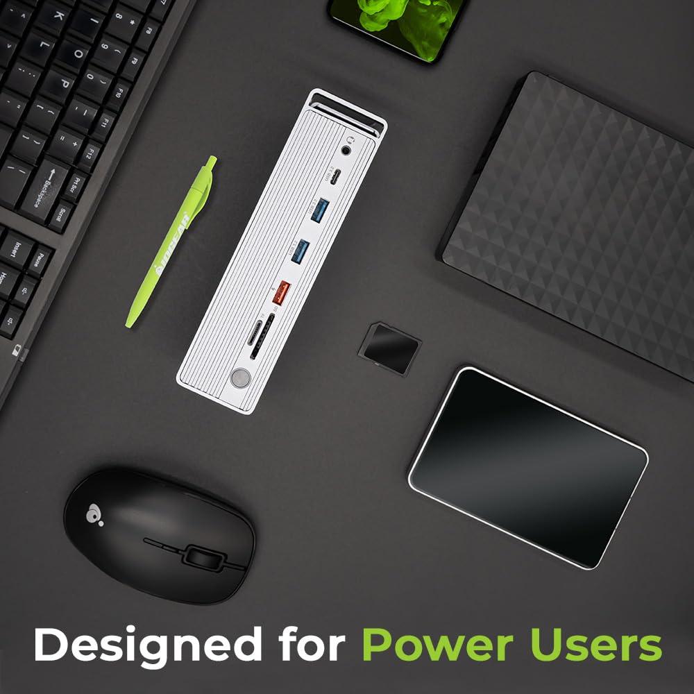 IOGEAR IOGEAR Dock Pro Universal 4K Quad Docking Station GUD3C4K4