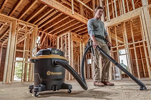 Vacmaster Vacmaster Professional - Wet/Dry Vac, 16 Gallon, Beast Series, 6.5 HP 2-1/2" Hose (VJH1612PF0201), Black