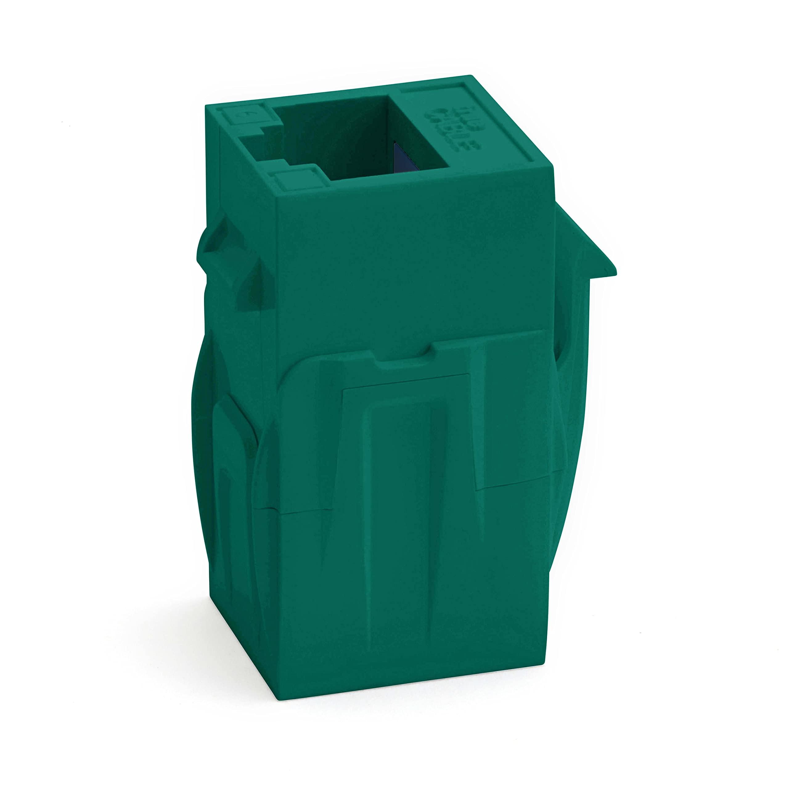 TRUE CABLE trueCABLE Cat6 Keystone Jack Coupler, Unshielded (UTP), PoE++ (4PPoE), UL Listed, ETL Verified, ANSI/TIA 568-2.D Cat 6 Performance Compliant, Female to Female RJ45 Couplers, Green, 12 Pack
