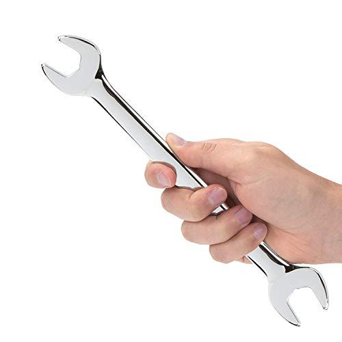 Urrea URREA Open-End Wrench - 13/16” x 3/4” Mechanics Tool with Precision Machined Ends & Fully Polished Nickel Chrome Finish - 3038