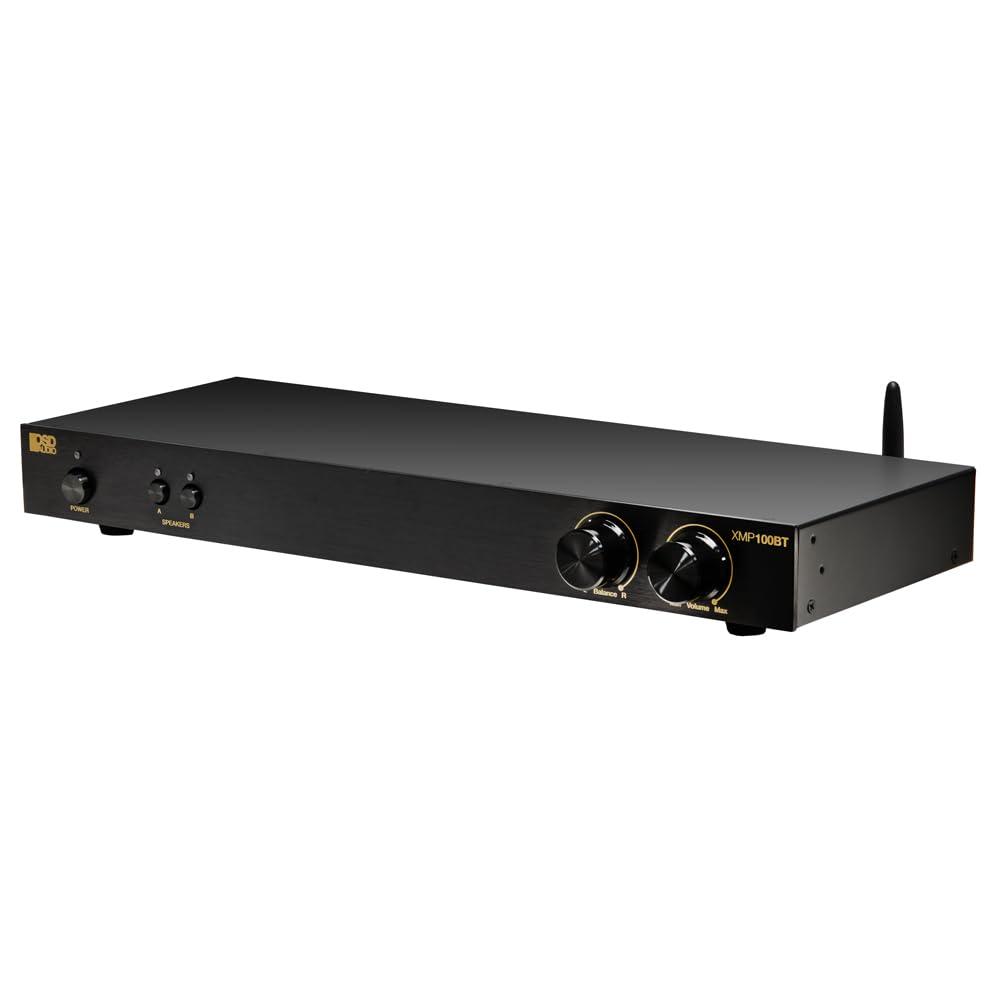 OSD Audio OSD Audio OSD XMP100 GEN2 2X 100W Class D High Power Stereo Amplifier, Bass and Treble Control 90 dB SNR, Wireless BT